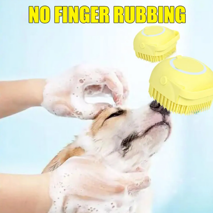 Cute Dog Bath Brush – A Refreshing Bathing Experience for Your Beloved Pet